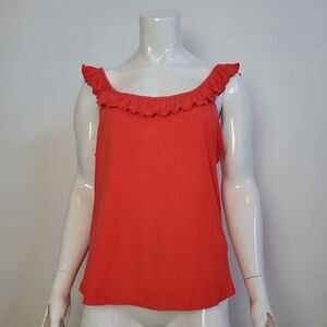 NEW Forever 21 Plus Size Pink Ribbed Tank Top